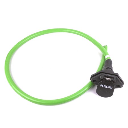 Phillips Harness, Elect Connector, Straight Qcs2, Straight Back, 48 In. Blunt-Cut 16-7403